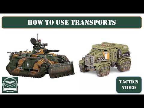 How to use Astra Militarum Transports on the tabletop | Warhammer 40,000 tactics tutorial