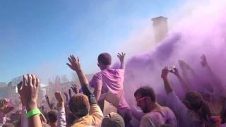 preview picture of video 'Color Me Rad Blacksburg - The End of the Rainbow'