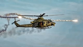 Venom Helicopters Attack Urban Targets • Live Fire Exercise