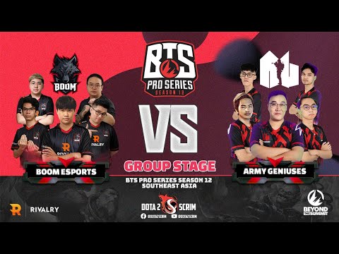 BOOM Esports vs Army Geniuses - BTS Pro Series Season 12: Southeast Asia - Group Stage - BO2