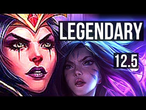 LEBLANC vs KAI'SA (MID) | 12/1/9, Legendary, 1.1M mastery, 400+ games | BR Master | 12.5