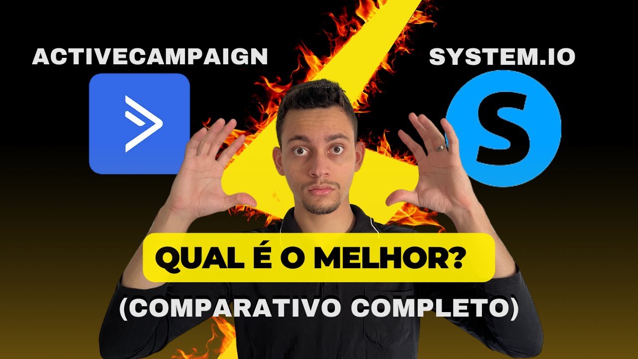 ActiveCampaign vs System.io: Qual é o MELHOR ? 🚀 (Comparativo Completo)