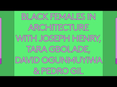 100 Day Studio: Black Females in Architecture - 'Decolonising the Profession'