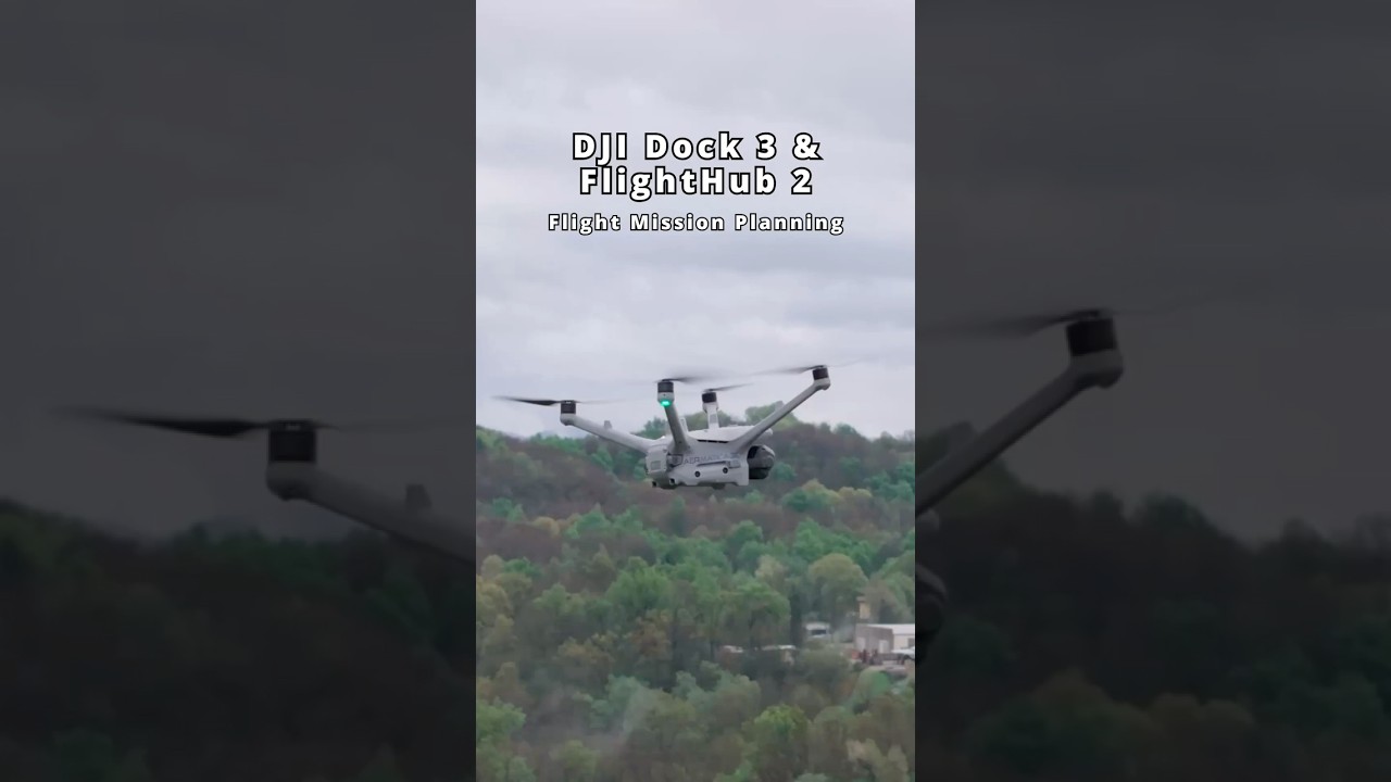 DJI Dock 3 and FlightHub 2 🔂 Automated missions for efficient drone operations