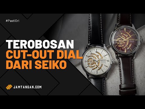 Seiko Presage SSA457J1 Cocktail Time Star Bar Automatic Brown Leather Strap LIMITED EDITION-1