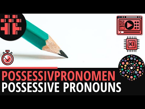 Possessivpronomen Possessive pronouns│Englisch Lernvideo│Learning Level Up [KI] [SHORTY]