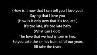 I&#39;ll Take The Tears by A1 with Lyrics