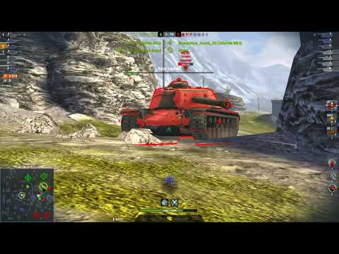 WoT Blitz Foch 155 5400 damage 4 kills in 2 mins