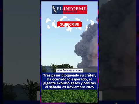 VOLCÁN #MASAYA RUGE #Nicaragua