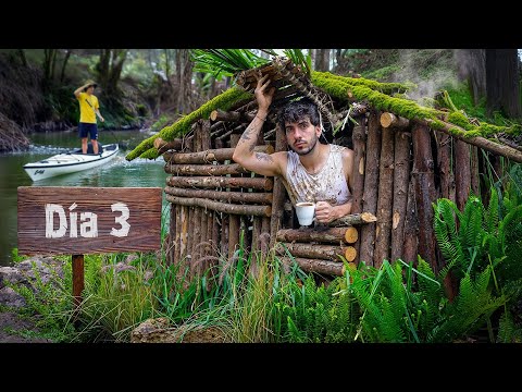 Pasé 100 horas construyendo un refugio secreto.
