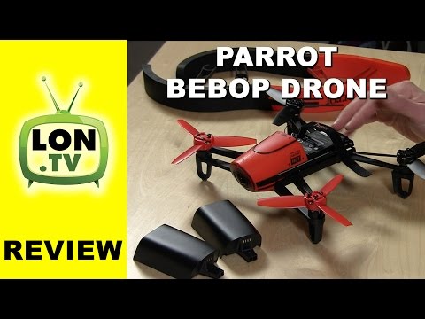 Parrot BeBop Drone Review and Sample Footage - Easy out of the box quadcopter video drone
