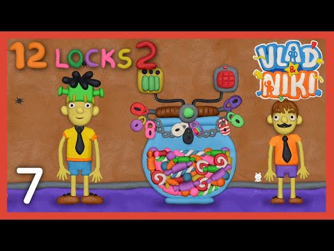 Vlad & Niki 12 Locks 2 Level 7 Walkthrough | Haunted House (RUD Present)