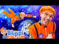 Blippi S Sci Fi Galactic Odyssey Beyond The Moon And Into The Stars