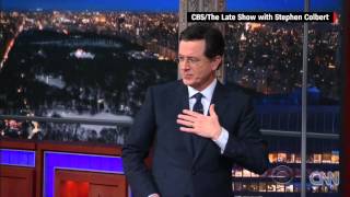 Helen Mirren stuns Colbert with surprise kiss