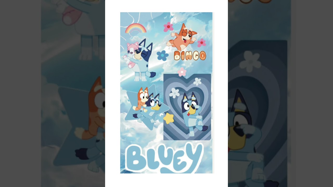 Bluey wallpaper ideas #shorts #bluey #phone #wallpaper #ideas #viral