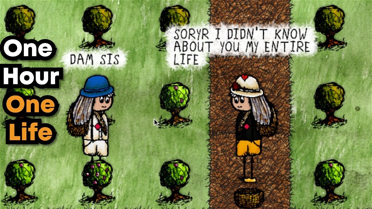 One hour One Life - but I became a berry farmer to save civilization...