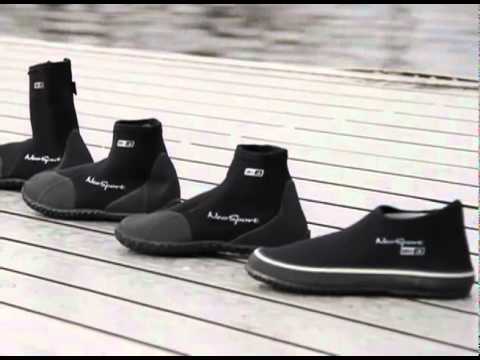 Demo of NeoSport's Dive Boot Line