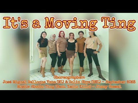 IT'S A MOVING TING - line dance