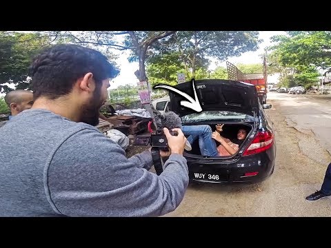 خطفت اخويا في شنطه العربيه في ماليزيا 🇲🇾 2018 