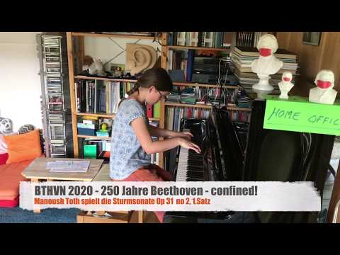 Beethoven, Sturm Sonate, Op 31 no 2 - Piano: Manoush Toth