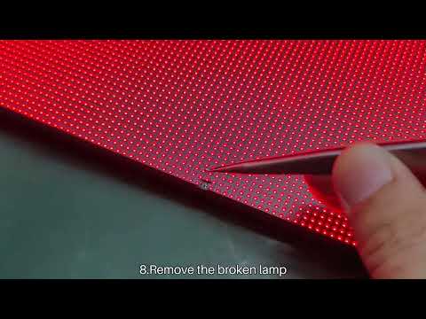 How to Fix a Broken Lamp in a GOB LED Module | DIY Repair Guide