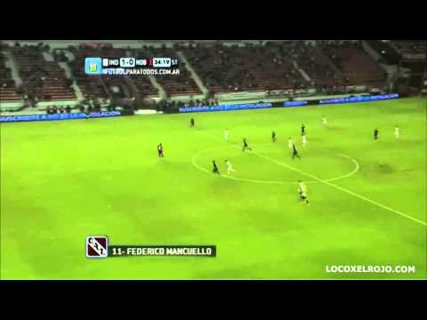Independiente 1 - Newells 0/ Gol de Mancuello
