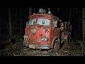 Restoring Burned RED Fire Truck from Cars ($400 DEAL) | FULL ASMR PROCESS