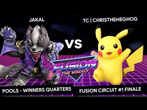 Fusion #1 Finale - Jakal (Wolf) vs ChrisTheHegehog (Pikachu) - Pools - Winners Quarters