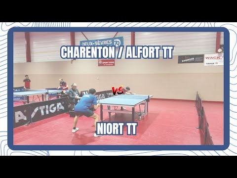 NATIONALE 2 | CHARENTON/ALFORT TT vs NIORT TT
