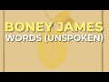 Boney James - Words (Unspoken) (Official Audio)
