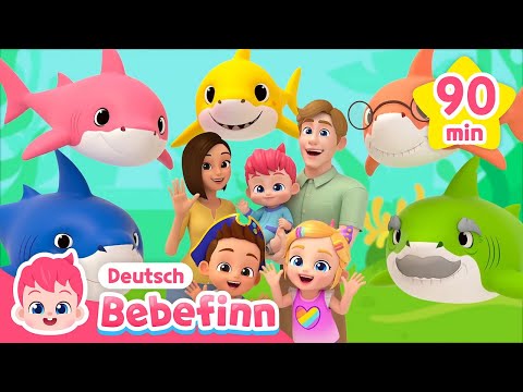 Baby Hai dü dü dü und mehr | Mix | Baby Shark Deutsch | Bebefinn Deutsch - Kinderlieder