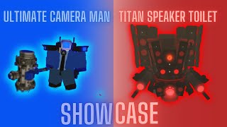 ULTIMATE Camera & Toilet Speaker Titan Showcase!