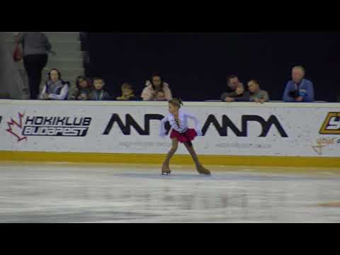 2017 Santa Claus Cup: Oksana KONIEVA(UKR) - FS CUBS GIRLS ISU 8, Free skating