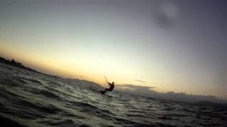 preview picture of video 'Punta Chame, Panama- front roll tail grab johnwayneisladnhomeoftheduke 9s'