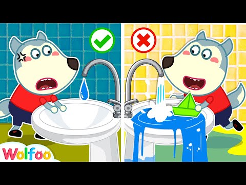 Don't Waste Water, Wolfoo! - Learn Goood Habits for Kids | Wolfoo Family Kids Cartoon