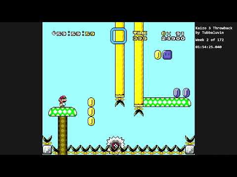 Super Mario World | Romhack Races catch-up week 2 - attempt 2