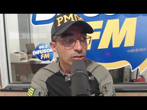 JORNAL DIFUSORA ENTREVISTA O SUB COMANDANTE DO 14° REG. DA PMGO, TENENTE CORONEL MESSIAS. 16/10/2026