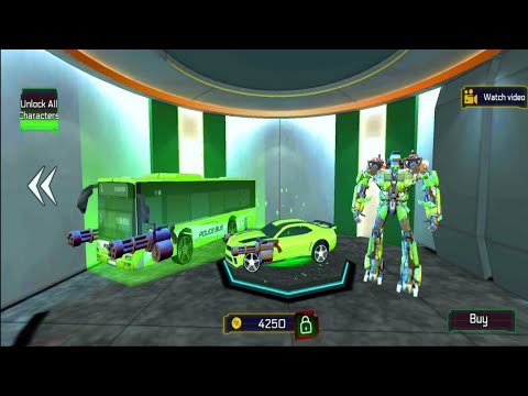 Bus Robot Car Multi Transform Android Game