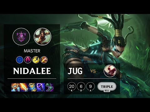 Nidalee Jungle vs Lee Sin - EUW Master Patch 11.14