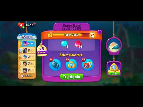 Fishdom 12264 Super Hard Level No Boosters