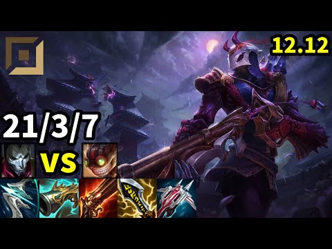 Jhin ADC vs Ziggs - KR Challenger | Patch 12.12