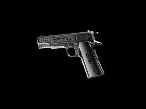 General Patton's 1911 2 oz Pure Silver Coin