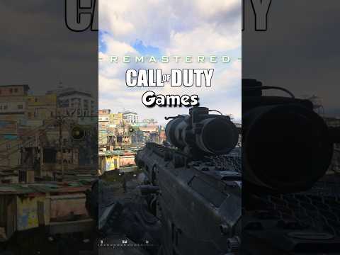 "Remastered COD Games" (Missing COD Features Part 36)