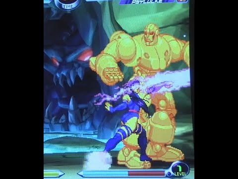 MvC2: Magnetro - Psylocke 1v3 Comeback vs Mag/IM/Sent (270% life) [Thrillah] .:6.13.21:.