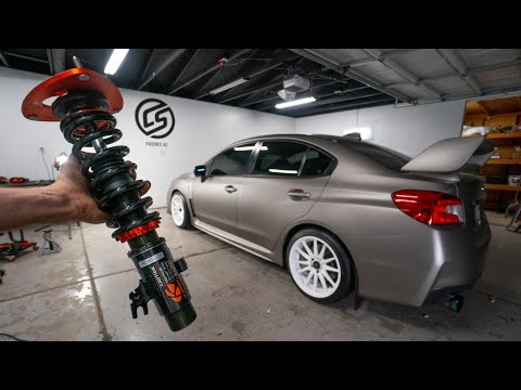 Subaru WRX STi Ksport Coilover Install! (Step by Step)
