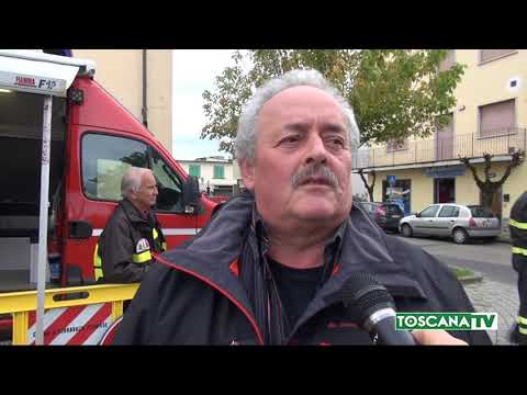 2020-04-11 PISTOIA - RUBANO MASCHERINE LASCIATE DAI VOLONTARI AI CITTADINI