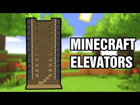 EPIC Minecraft Redstone Elevators Tutorial!
