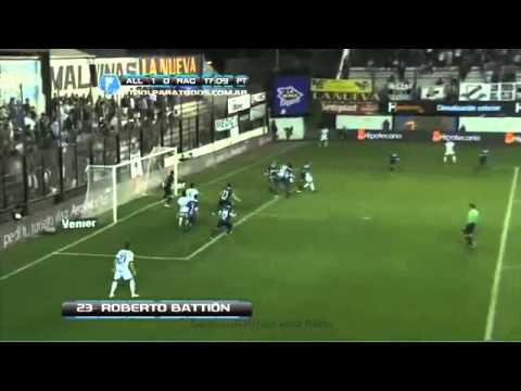 Gol de Roberto Battión All Boys 1-0 Racing