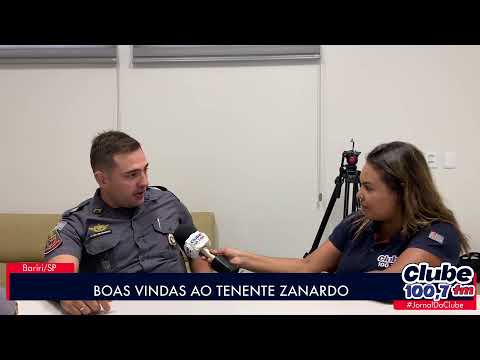 BOAS VINDAS AO TENENTE ZANARDO.