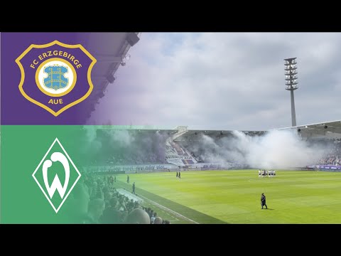 Erzgebirge Aue - Werder Bremen Erzgebirgsstadion Aue 2. Bundesliga 21/22